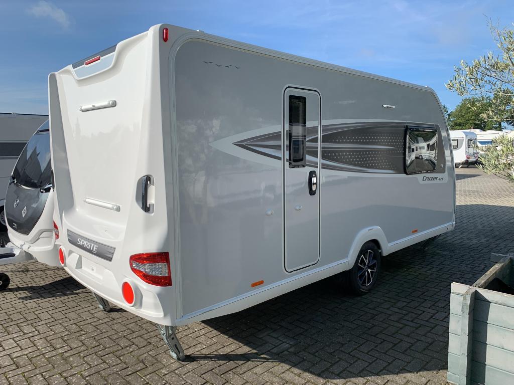 Sprite Cruzer 475 SR Model 2026, Standaardzit, Tot en met 2, Bedrijf, Schokbreker