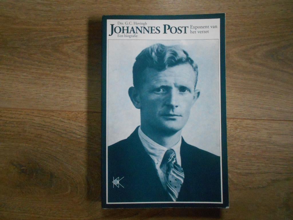 Drs. G.C. Hovingh Johannes Post Exponent van het verzet, Boeken, Ophalen of Verzenden, Tweede Wereldoorlog, Zo goed als nieuw