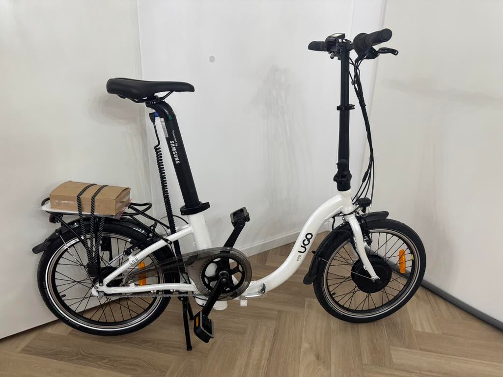 Splinternieuwe UGO Now elektrische vouwfiets 20 inch, Fietsen en Brommers, Fietsen | Vouwfietsen, Ophalen of Verzenden, Zo goed als nieuw