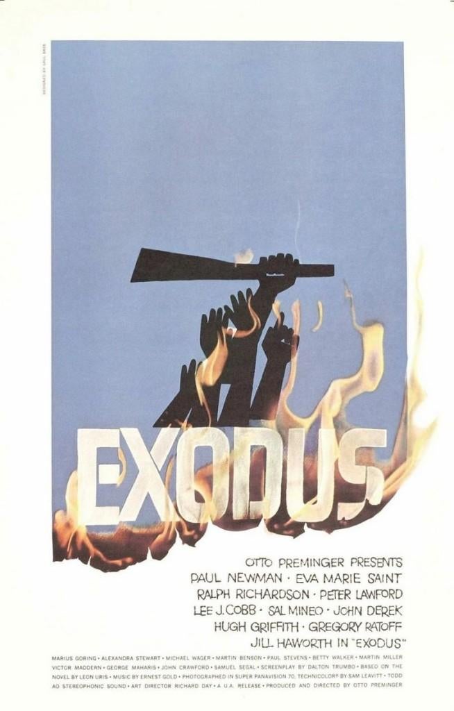 16mm speelfilm  --  Exodus (1960), Ophalen of Verzenden, 16mm film