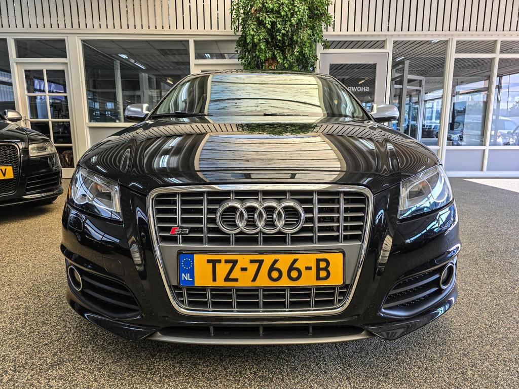 Audi S3 Sportback 2.0 TFSI Quattro Bose Leder Aut., Automaat, 1490 kg, Gebruikt, Zwart