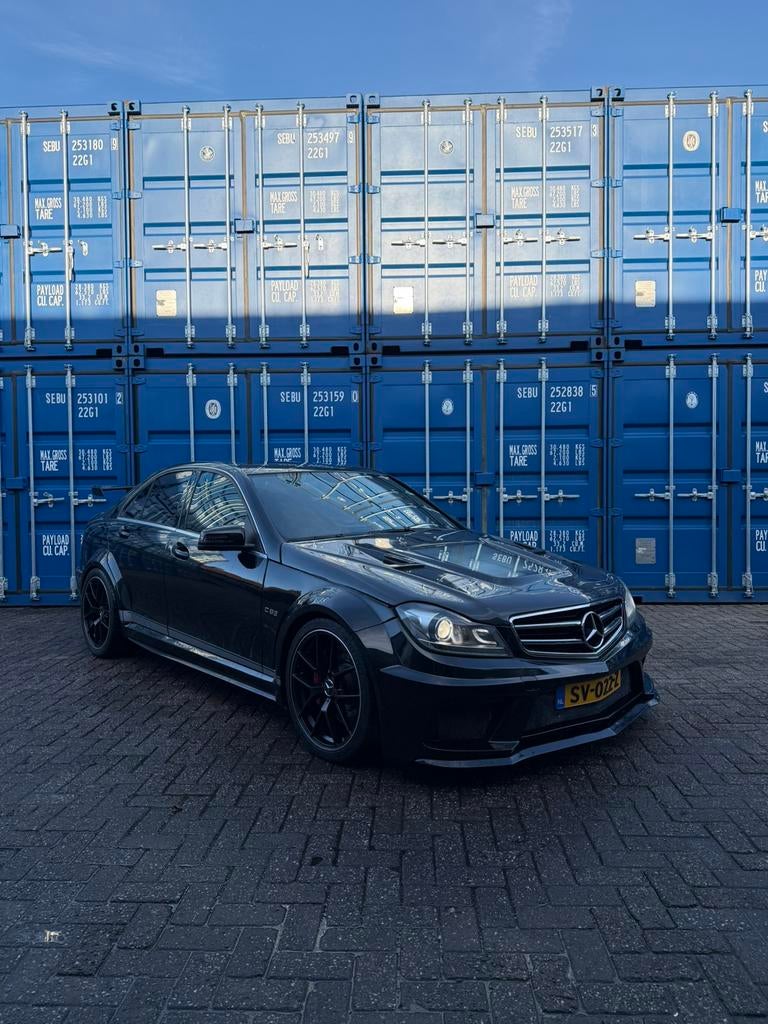 Mercedes c63 w204, 457 pk, Zwart, Particulier, Sedan
