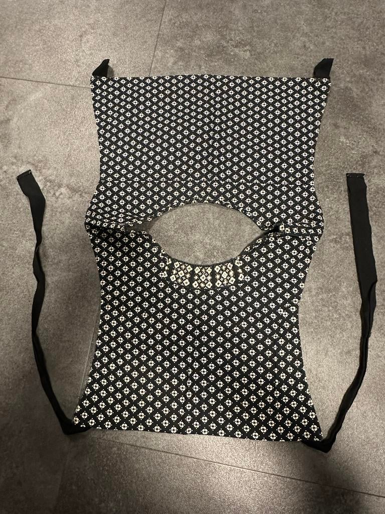 Kraplap Staphorst Rouw - Klederdracht, Ophalen of Verzenden, Dames