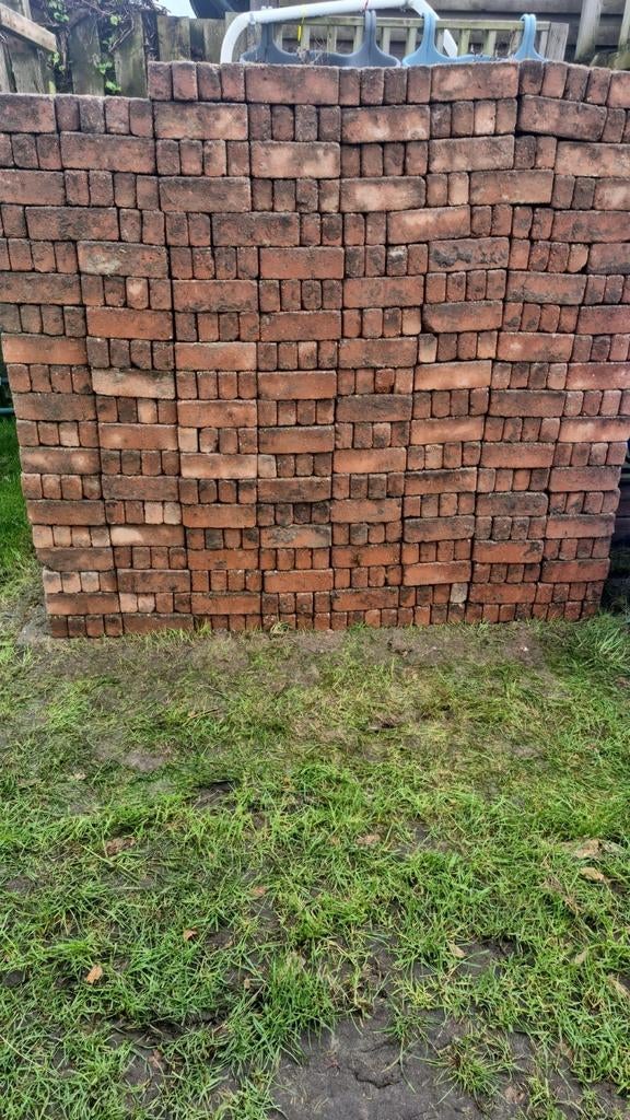 Gebruikte klinkers, ongeveer 24 m2, Tuin en Terras, Tegels en Klinkers, Ophalen