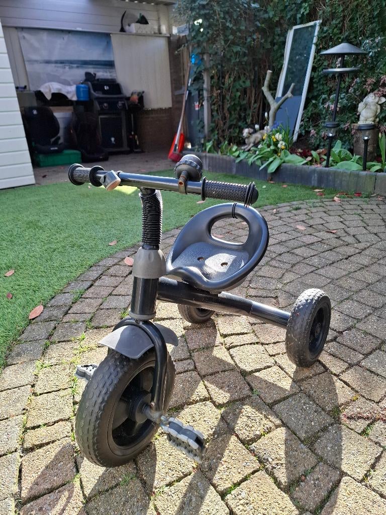 zwarte 3 wieler, Ophalen, Gebruikt, Trapvoertuig