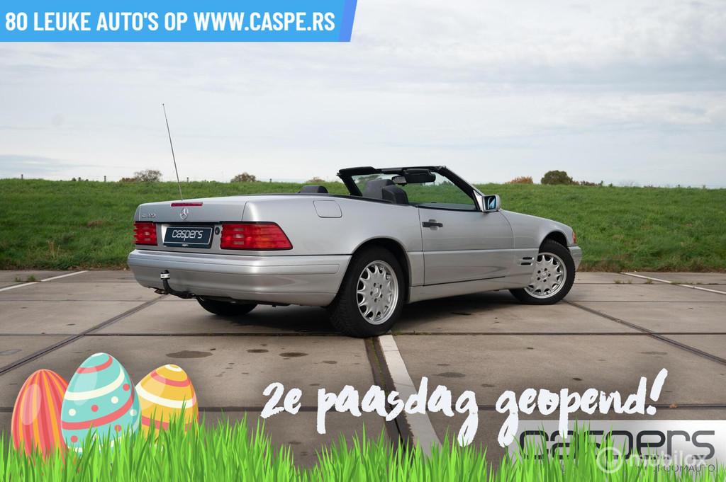 Mercedes SL-klasse Cabrio 320, Achterwielaandrijving, Gebruikt, Zwart, Cabriolet