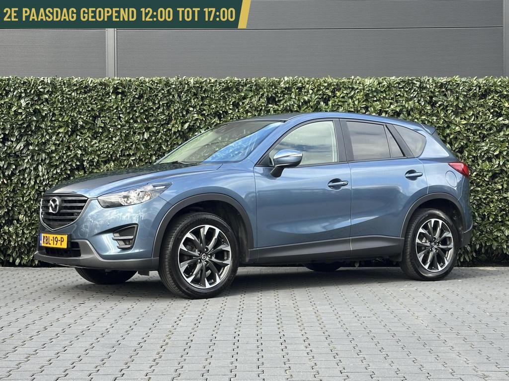 Mazda CX-5 2.5 SkyActiv-G 192 GT-M 4WD, NAKAMA BOSE, LEDER,, Automaat, Zwart, Blauw, Bedrijf