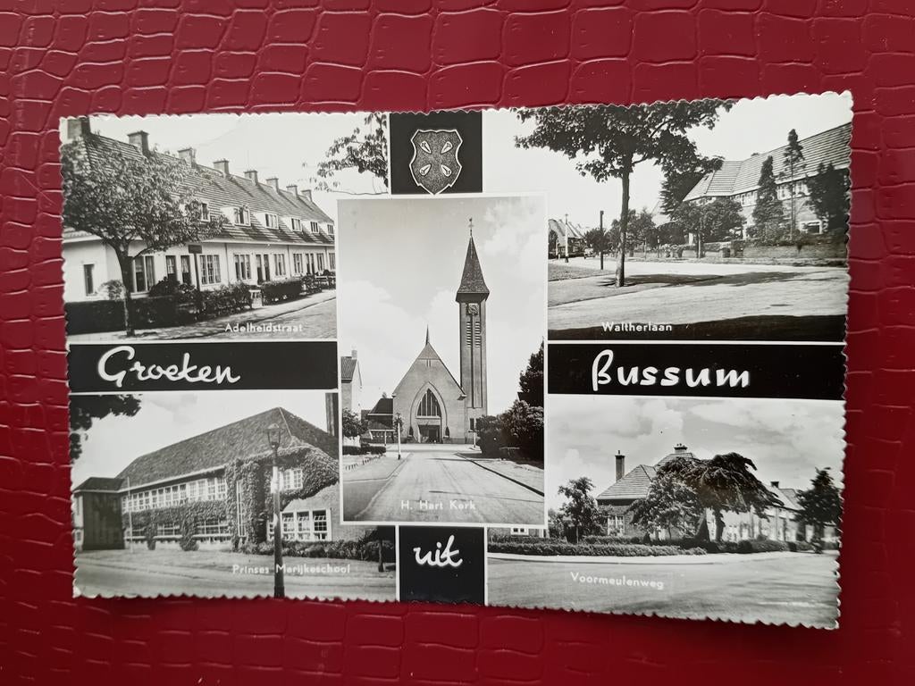 Ansichtkaart Bussum, Ophalen of Verzenden, Voor 1920, Noord-Holland