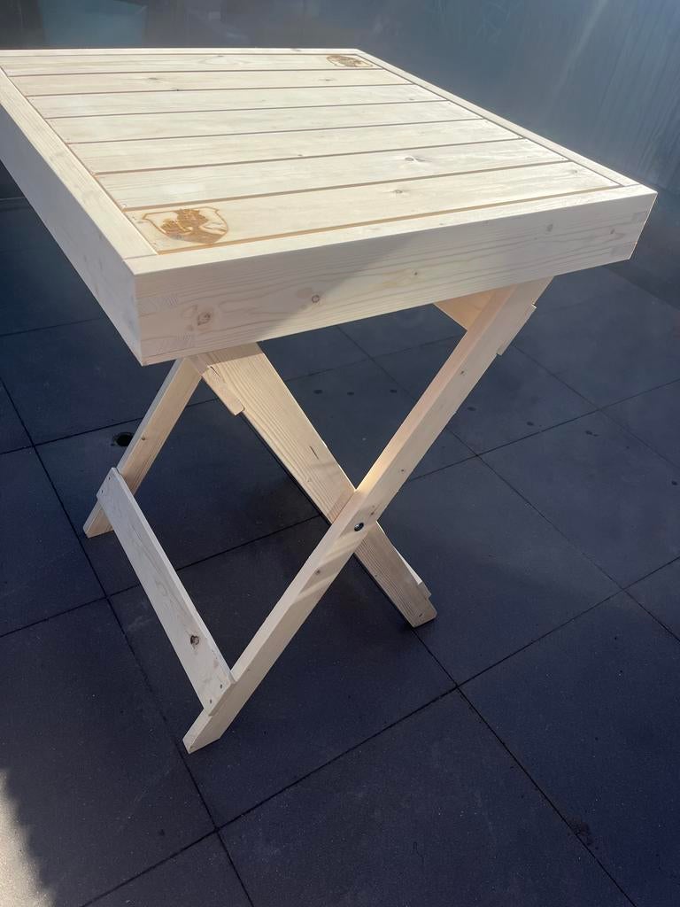 Houten statafel / bartafel - zelfbouw project, Ophalen of Verzenden, Nieuw