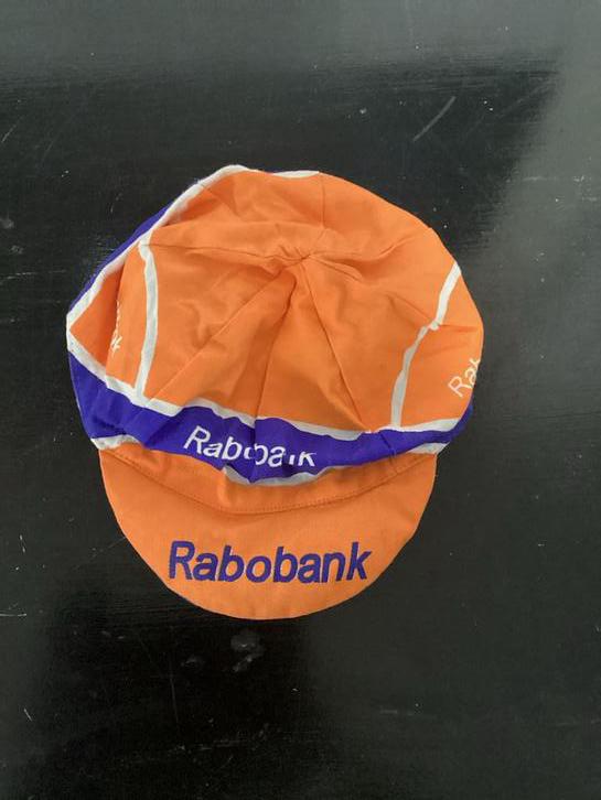 Rabobank fietspet retro vintage, Gebruikt, Overige maten, Bovenkleding, Heren