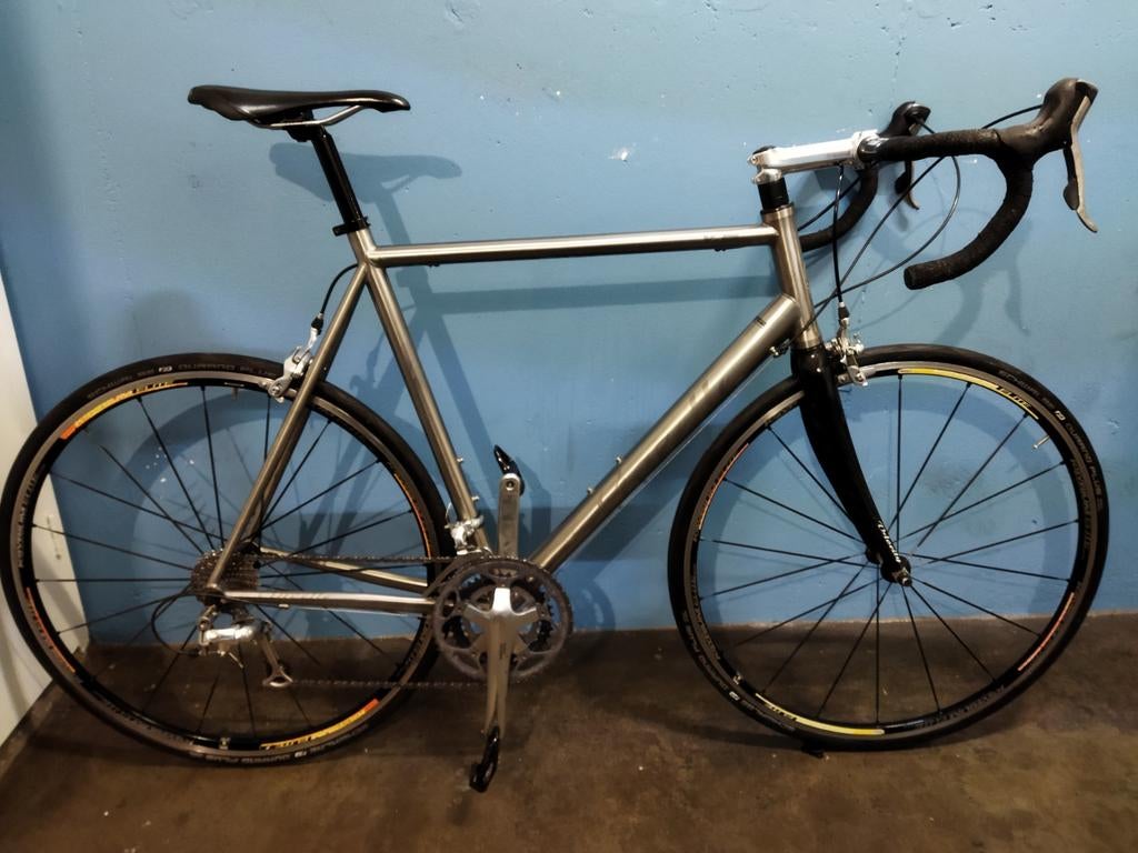 Gazelle V8 Titanium Perfecte Staat Shimano Ultegra 3x10, 28 inch, Zo goed als nieuw, 57 tot 61 cm, Meer dan 20 versnellingen