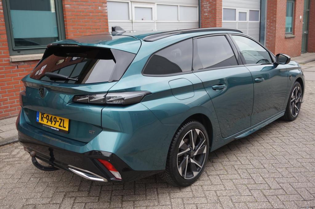 Peugeot 308 SW 1.2 PureTech GT Pack Business Massage, Memory, Gebruikt, 1199 cc, Blauw, Leder en Stof