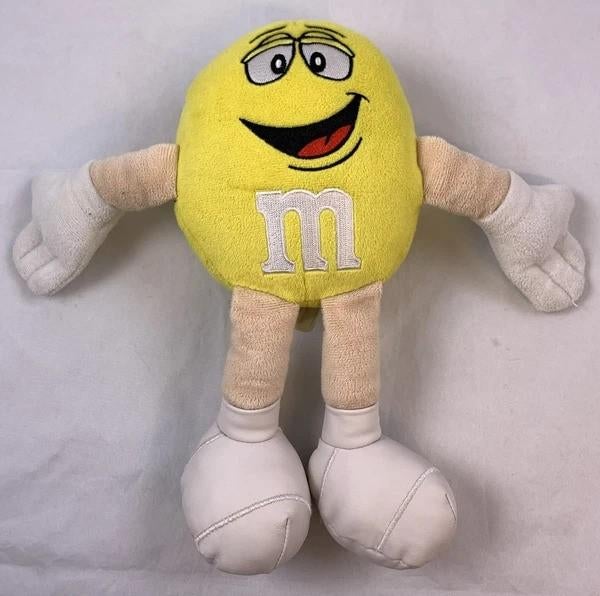 M&M's Gele Character Knuffel 25cm 2013 Figuur Mars geel, Coolsingel 104, 3011 AG Rotterdam, Netherlands, Verzenden, Overige typen