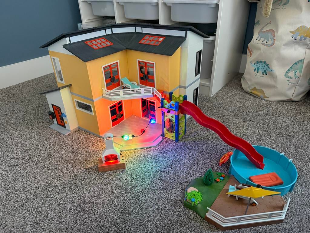 Groot Playmobil Woonhuis, Ophalen, Zo goed als nieuw