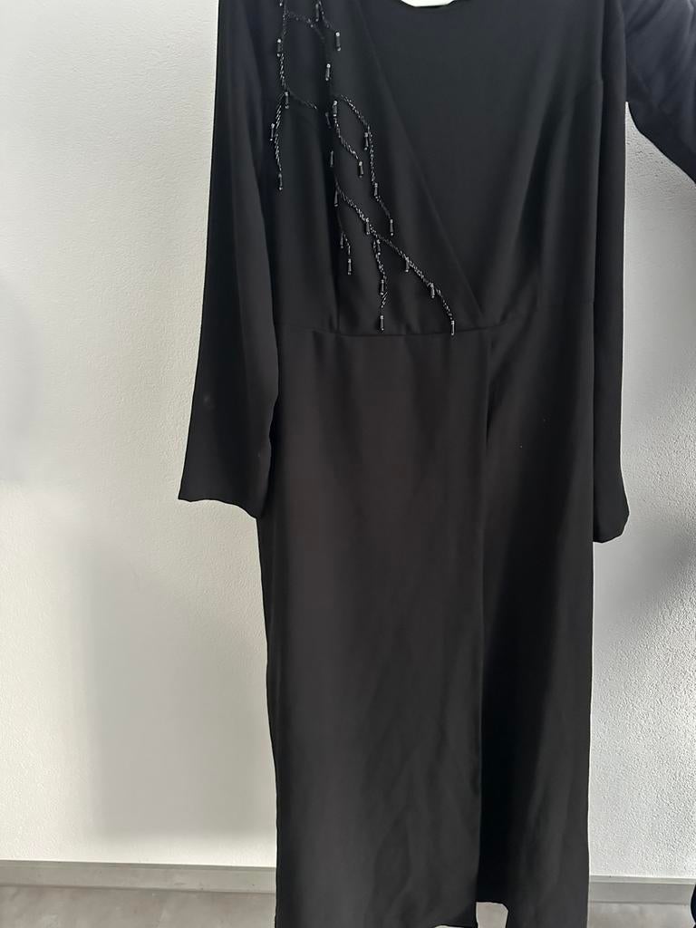 Abiye jurk maat 54, Kleding | Dames, Jurken, Blauw, Maat 46/48 (XL) of groter, Ophalen of Verzenden, Zo goed als nieuw