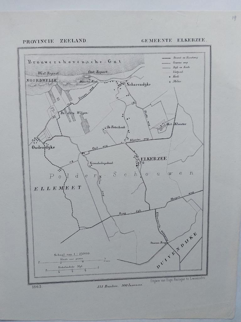 19 / Elkerzee Scharendijk Oudendijke, Ophalen of Verzenden
