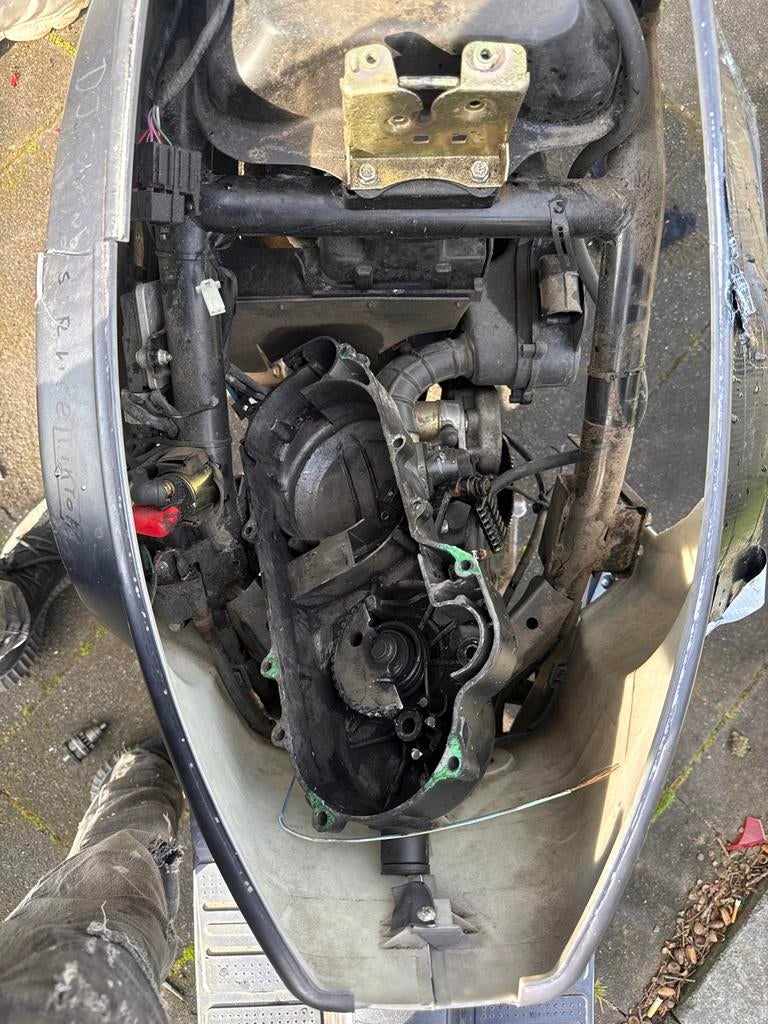 Fun scooter - compleet voor onderdelen, frame intact, Ophalen of Verzenden, Gebruikt, Frame, Overige merken