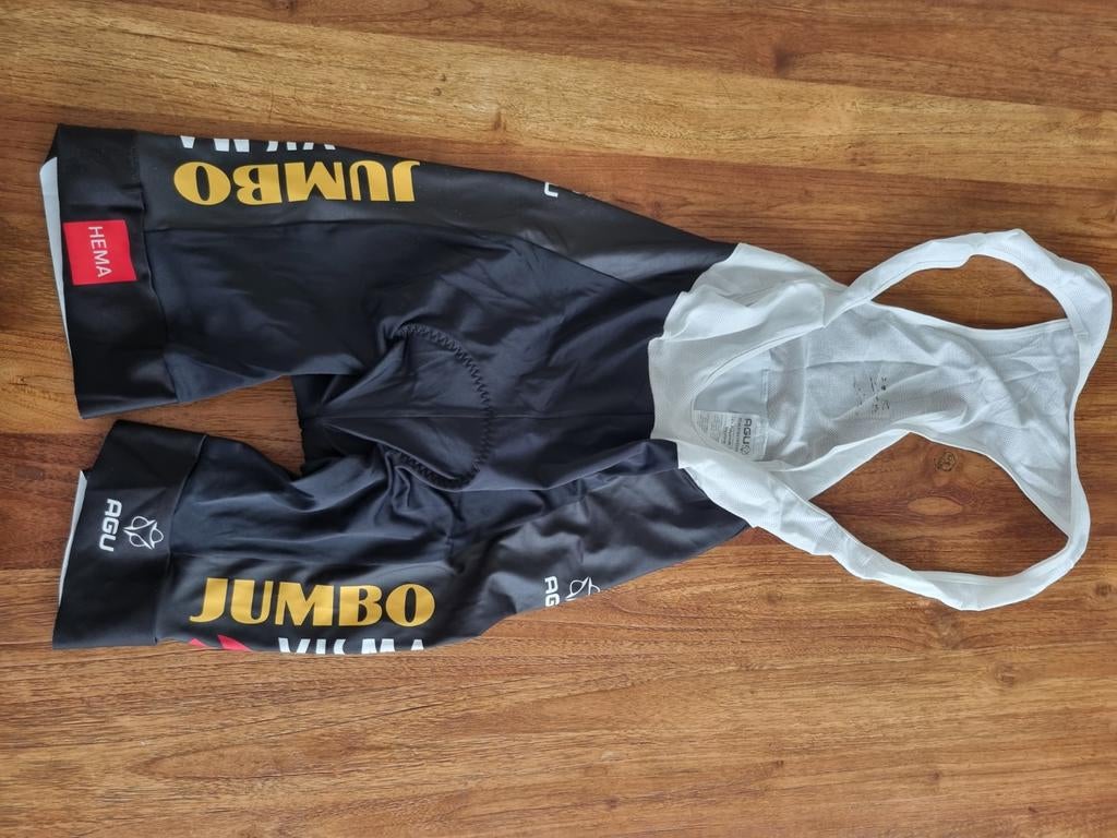Jumbo visma fietsbroek maat M/L, Ophalen, Bovenkleding