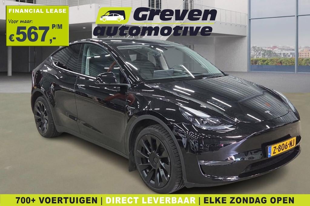 Tesla Model Y Long Range AWD 75 kWh | VERWACHT | Snelladen |, Automaat, Gebruikt, Zwart, 351 pk