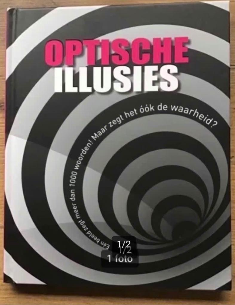Optische illusies door Inga Menkhoff., Ophalen of Verzenden, Zo goed als nieuw, Overige onderwerpen