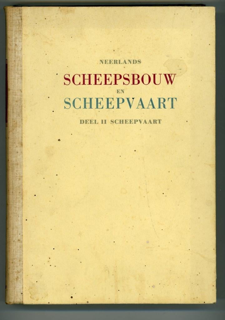 Neerlands Scheepsbouw en Scheepvaart, Verzamelen, Scheepvaart, Ophalen of Verzenden, Zo goed als nieuw, Boek of Tijdschrift