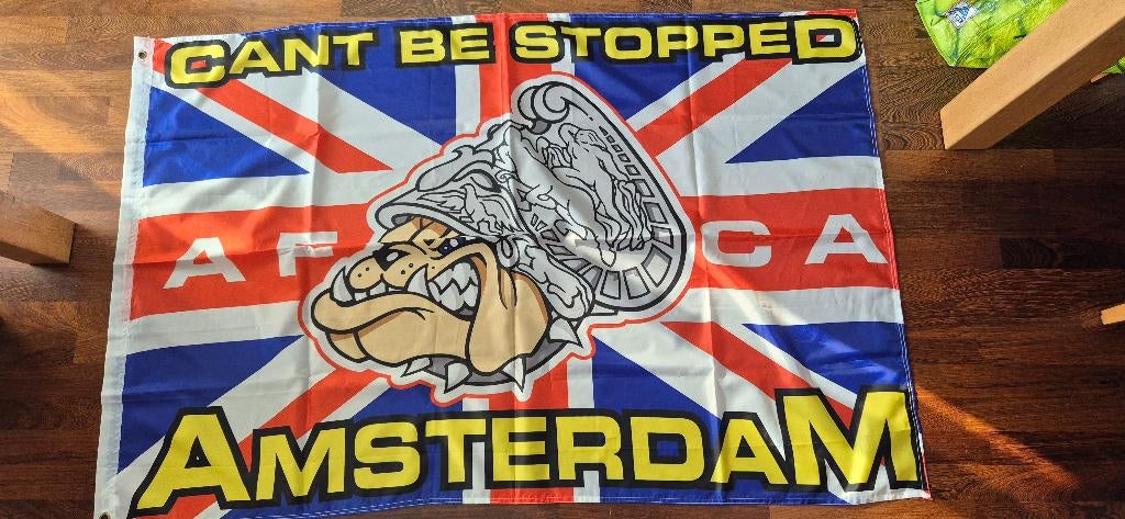 ajax vlag, Verzamelen, Ophalen of Verzenden, Zo goed als nieuw, Ajax, Overige typen