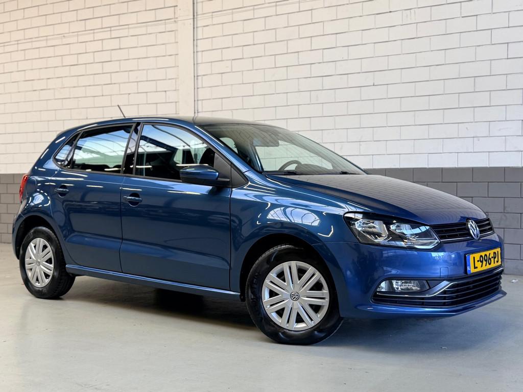 Volkswagen Polo 1.0 Comfortline, Stof, Blauw, Bedrijf, Handgeschakeld