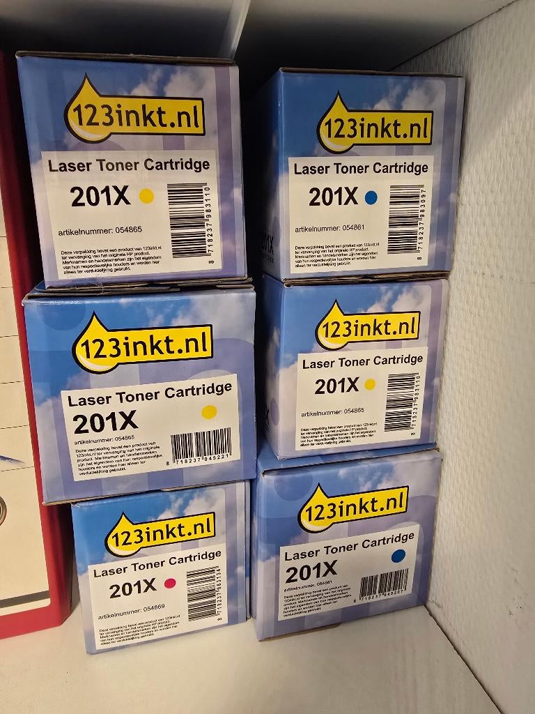 laser toner inktcartridge vervanging HP cf402x, Computers en Software, Printerbenodigdheden, Ophalen, Nieuw, Toner, 123inkt.nl