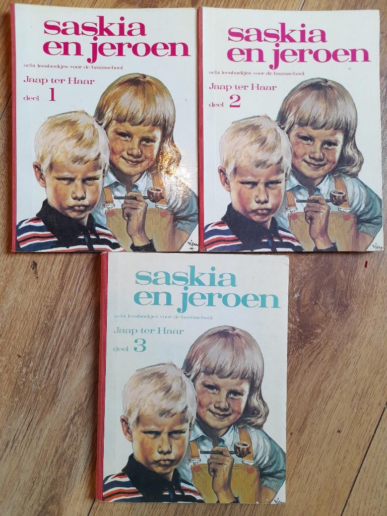 leesboekjes, saskia en jeroen, Boeken, Ophalen of Verzenden, Gelezen, Jaap ter Haar, Fictie algemeen