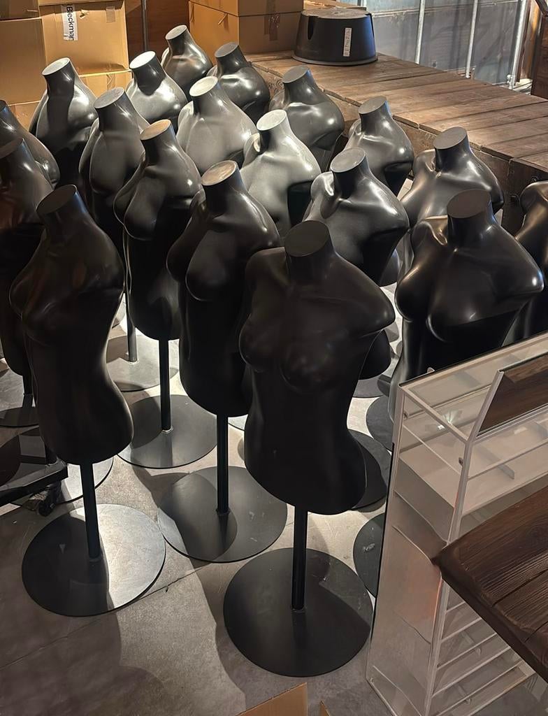 Paspoppen (bustes) op standaard, Hobby en Vrije tijd, Ophalen, Gebruikt, Paspop