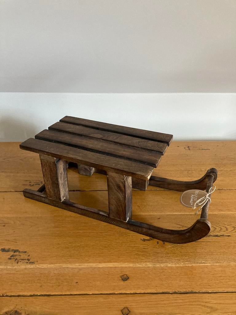 Decoratieve Houten Slee., Hout, Nieuw, Ophalen of Verzenden, Landelijk