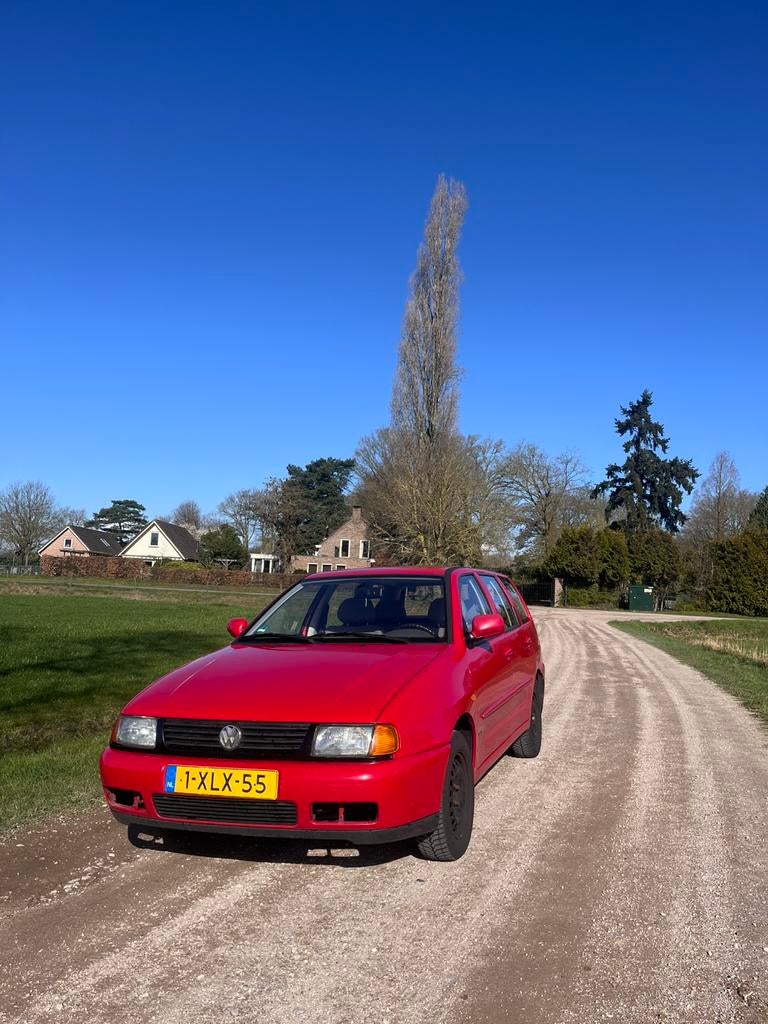 Volkswagen Polo Variant 6v5 1998 1.4 met APK, Auto's, Voorwielaandrijving, 1005 kg, Stof, 4 cilinders