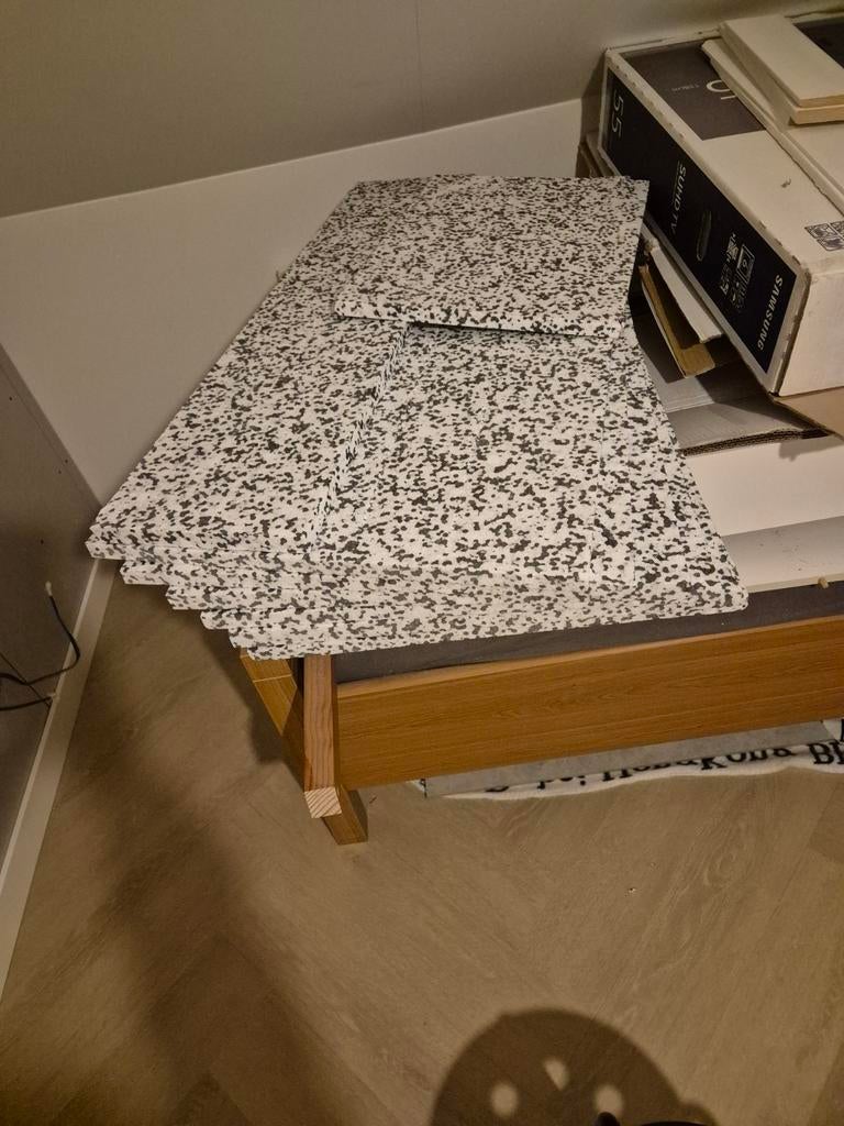 Half pak EPS isolatieplaten 2cm dik, Dakisolatie, Nieuw, Minder dan 5 m², Piepschuim (Tempex)