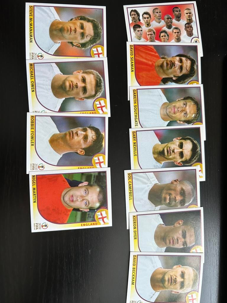 Panini WK 2002 stickers +/- 250 stuks, Ophalen of Verzenden, Zo goed als nieuw, Meerdere stickers