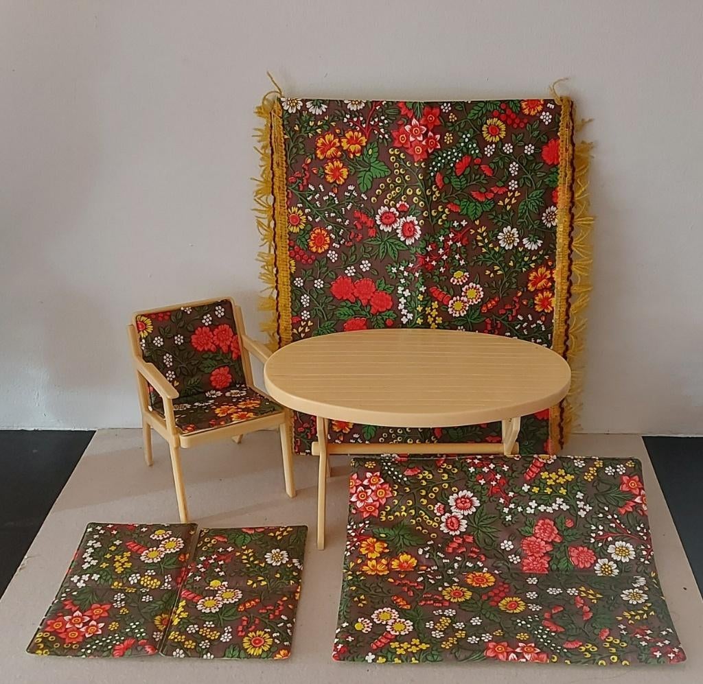 Trifels Germany onderdelen tuinset fashion dolls '70s, Ophalen of Verzenden, Zo goed als nieuw, Overige typen