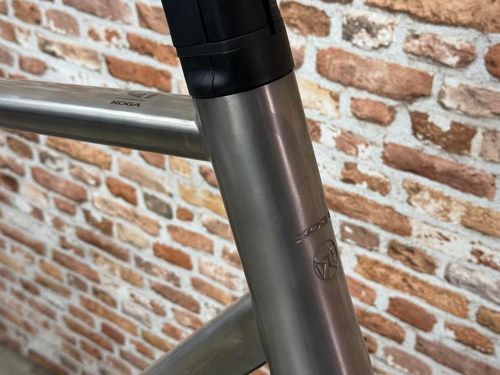 Koga F3 9.0 | Titanium | Lichtgewicht | €500 korting |H63 cm, Overige merken, 28 inch, Koga, Nieuw