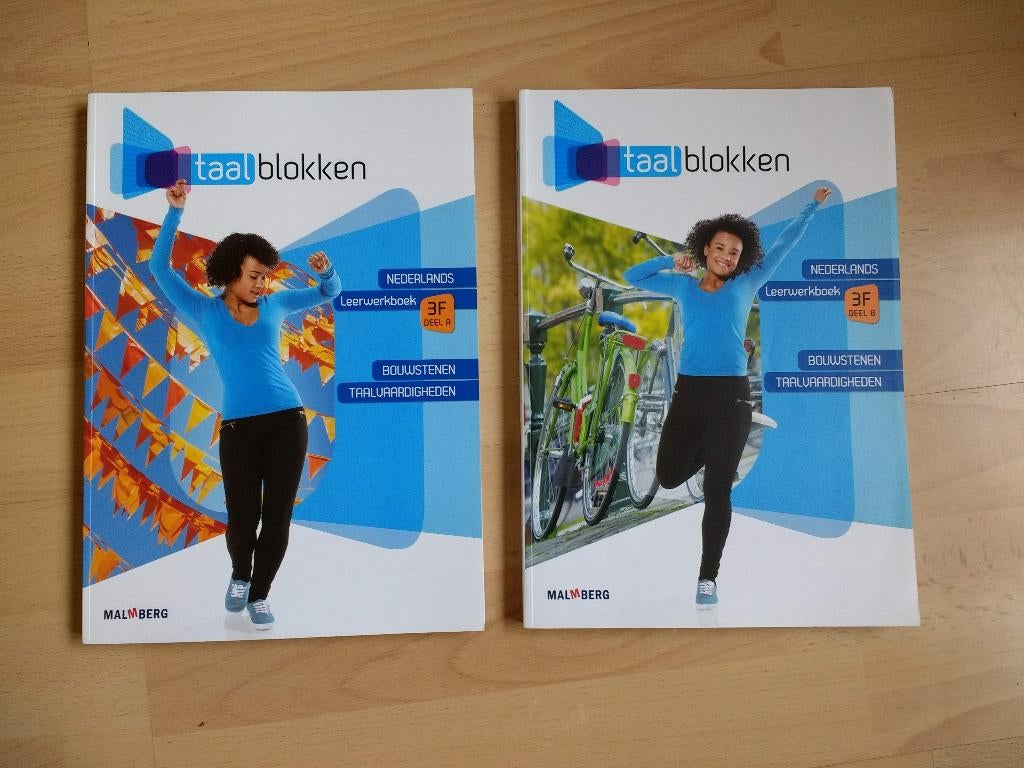 Taalblokken Nederlands leerwerkboek 3F, deel A en B, Boeken, Schoolboeken, Nieuw, Nederlands, Overige niveaus, Ophalen of Verzenden