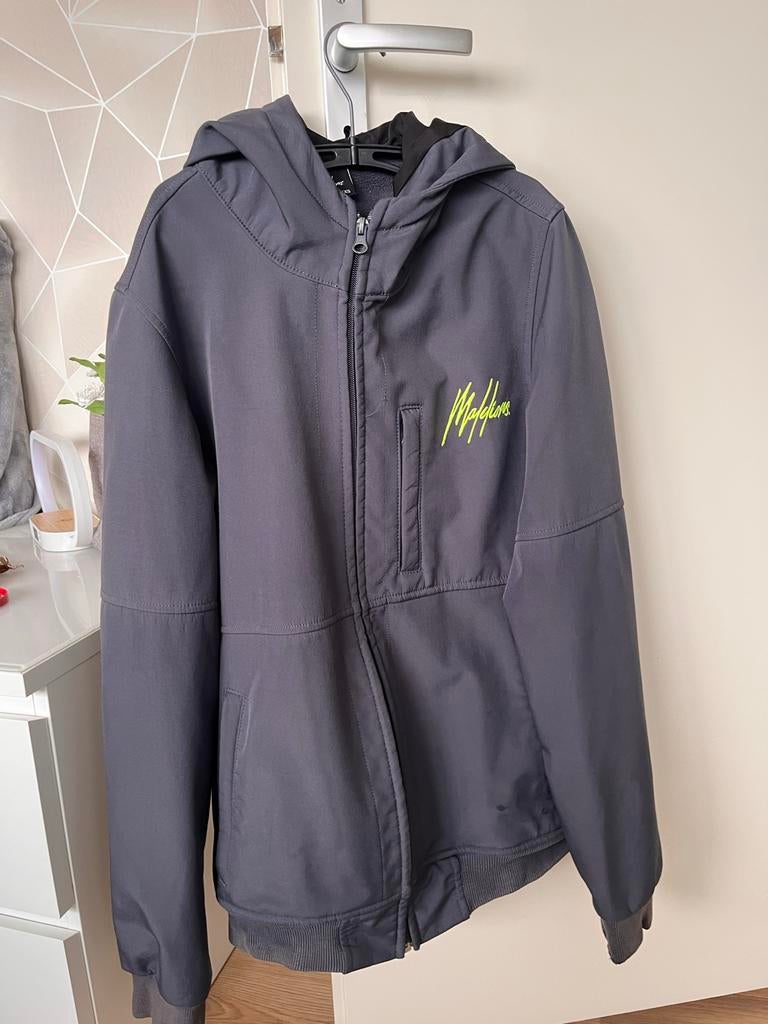 Jas maat XXS Malelions (valt als 164), Ophalen of Verzenden, Zo goed als nieuw, Maat 46 (S) of kleiner, Grijs
