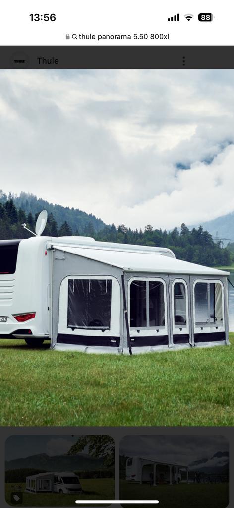 Thule zijwanden set residence G3 9200, Ophalen, Nieuw