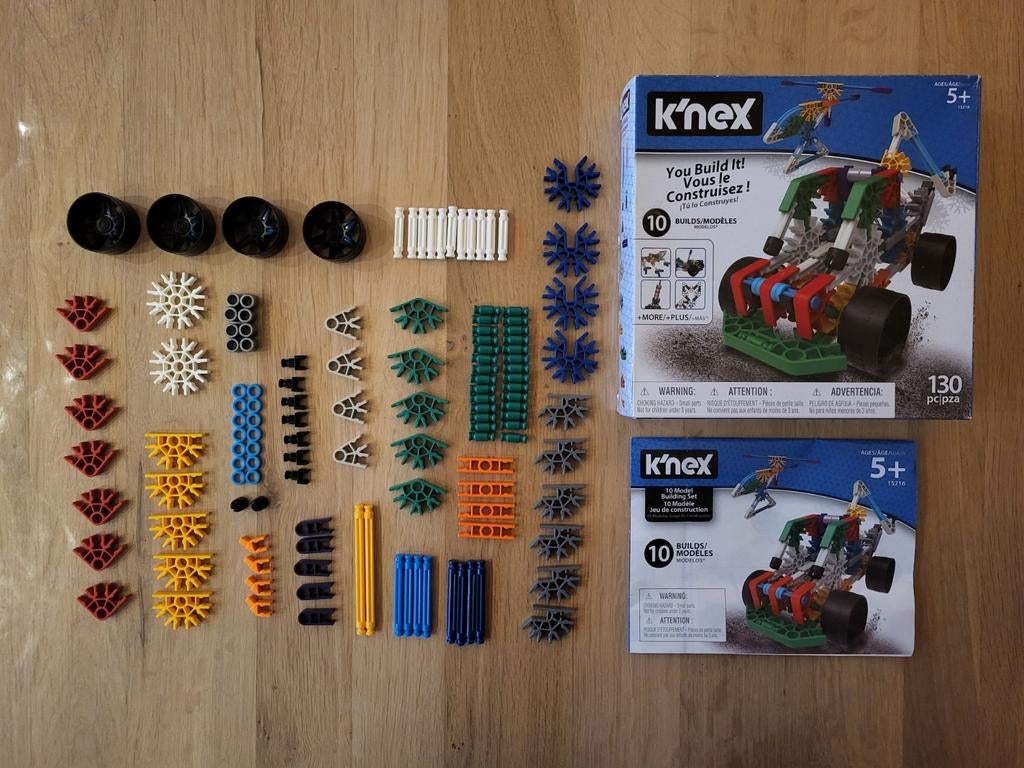 K'nex Bouwset - Compleet met 130 onderdelen, Ophalen of Verzenden, Zo goed als nieuw, K'nex