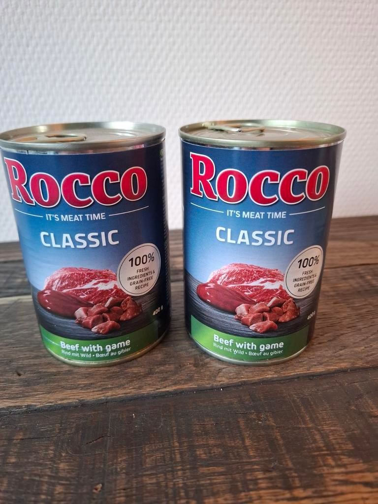 Rocco classic with meet. Hondenvoer, 100% vlees, Dieren en Toebehoren, Dierenvoeding, Ophalen of Verzenden, Hond