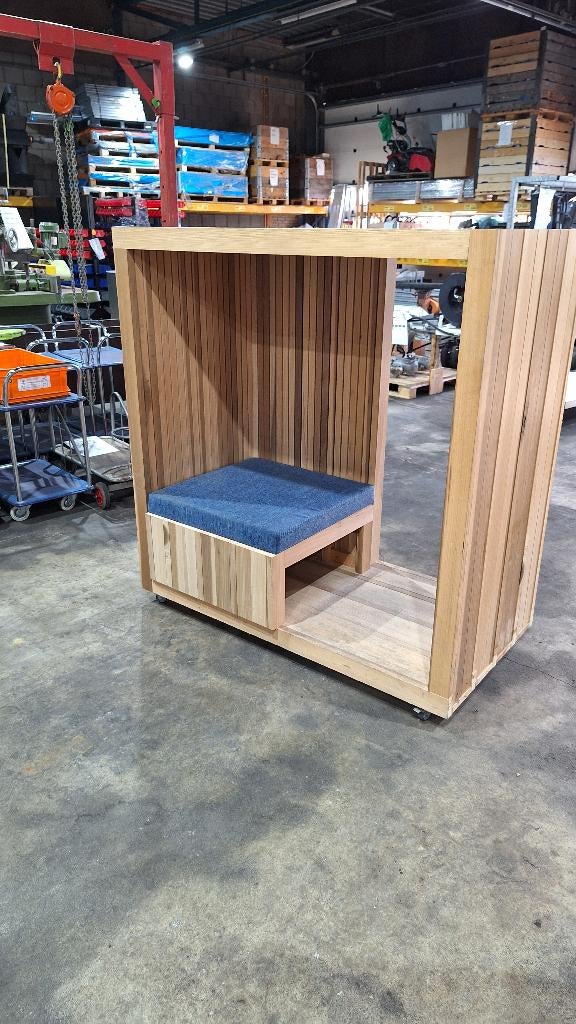 rustruimte beschermhoek belcel op zwenkwielen, Ophalen, Zo goed als nieuw, Industriepark 2a 9351PA Leek, H.O.Albert Ale Slotema