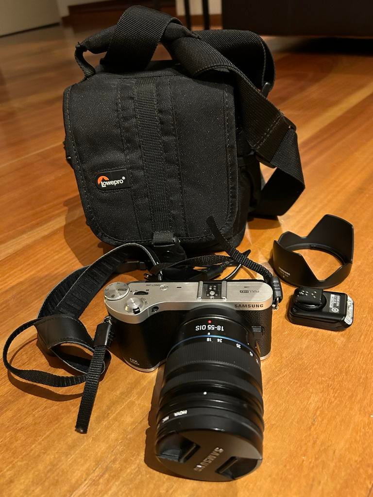 Samsung NX300 Camera met 18-55mm Lens, Compact, Ophalen of Verzenden, Zo goed als nieuw, Samsung