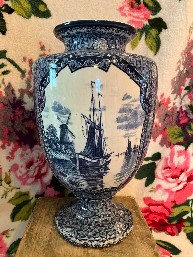 Antieke Royal Sphinx Petrus Regout Maastricht vaas anno 1840, Antiek en Kunst, Ophalen of Verzenden