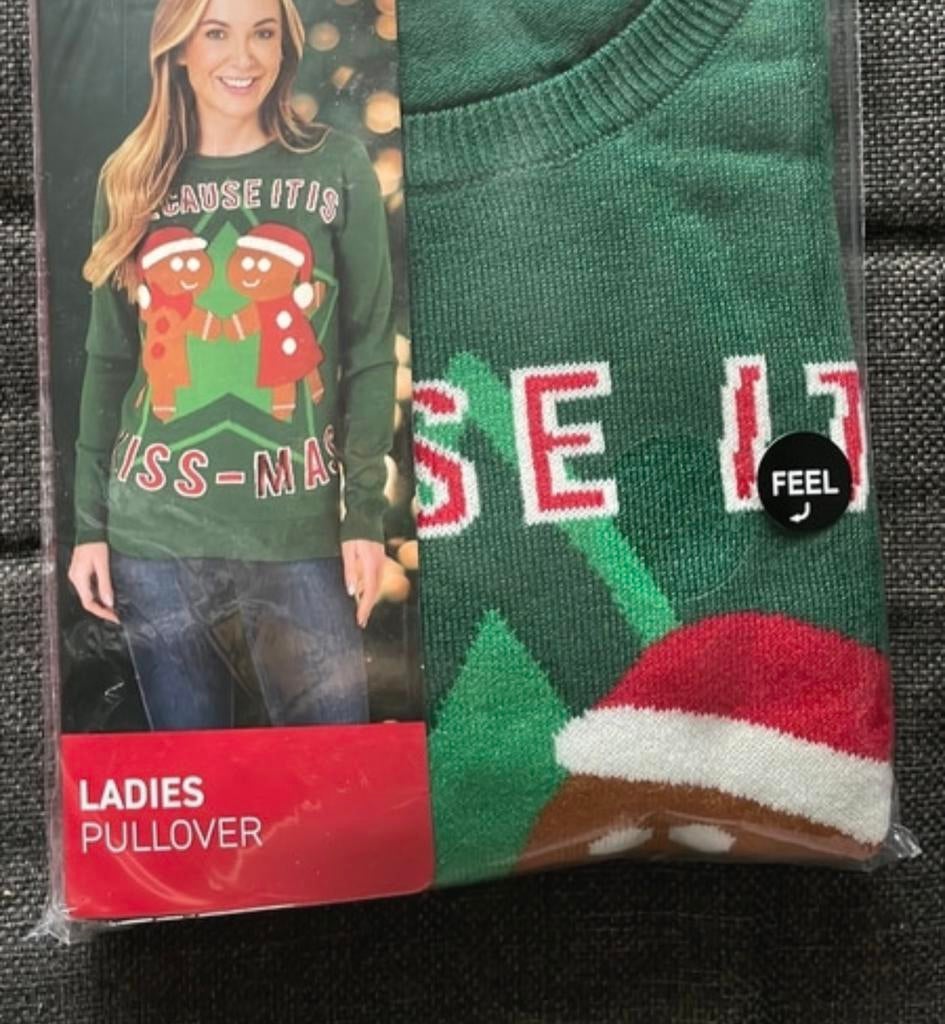 Kersttrui groen maat xl nieuw, Diversen, Kerst, Ophalen of Verzenden, Nieuw