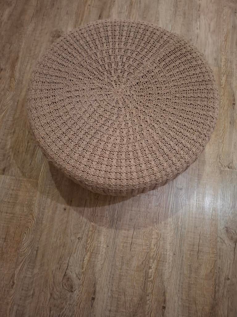 Leuke bijzettafel / krukje, Gebruikt, Ophalen of Verzenden, Landelijk, Stof