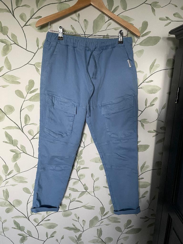 Penn & Ink lavendel blauwe broek small 36, Penn & Ink, Blauw, Ophalen of Verzenden, Zo goed als nieuw