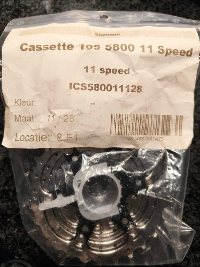 Shimano 105  CS 5800 11 speed 11/28, Ophalen of Verzenden, Nieuw, Overige merken