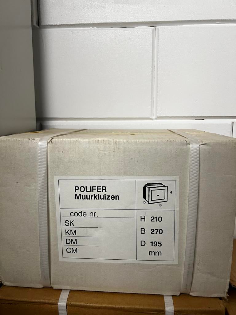 Muurkluis  inbouw NIEUW in doos, Ophalen, Nieuw