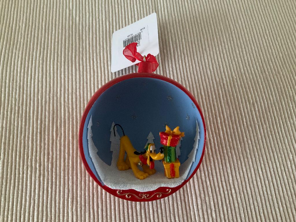 Disneyland kerstbal, Ophalen, Overige figuren, Zo goed als nieuw, Beeldje of Figuurtje